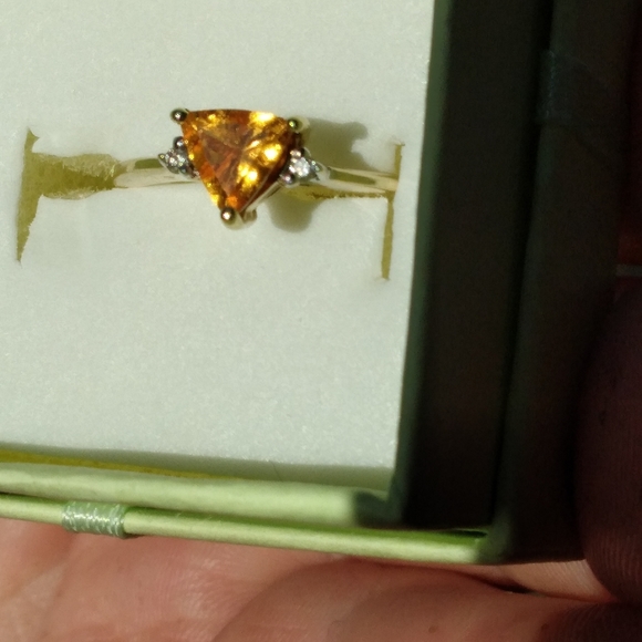 Unique, one of a kind spessertine /sepsertite manderin orange garnet - Picture 15 of 15